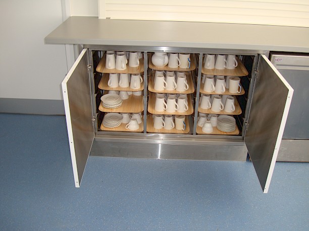 Tray / Cup storage cabinet Insert